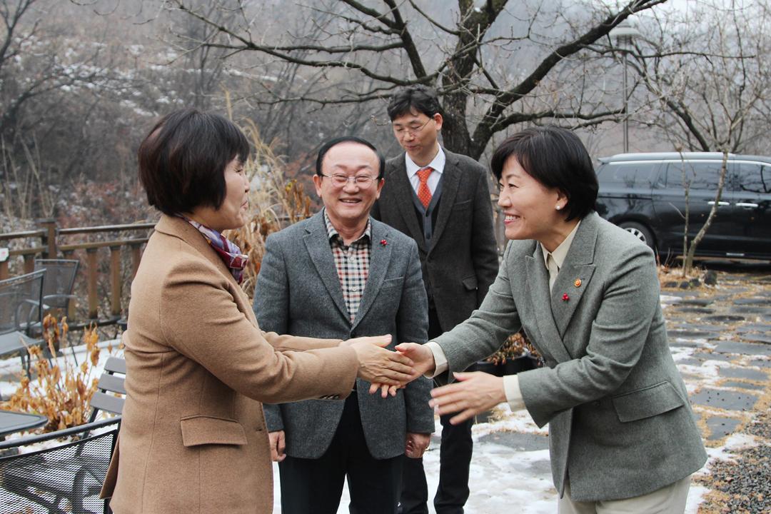 농어촌기본소득 시범 사업 관련 농림축산식품부 장관 방문