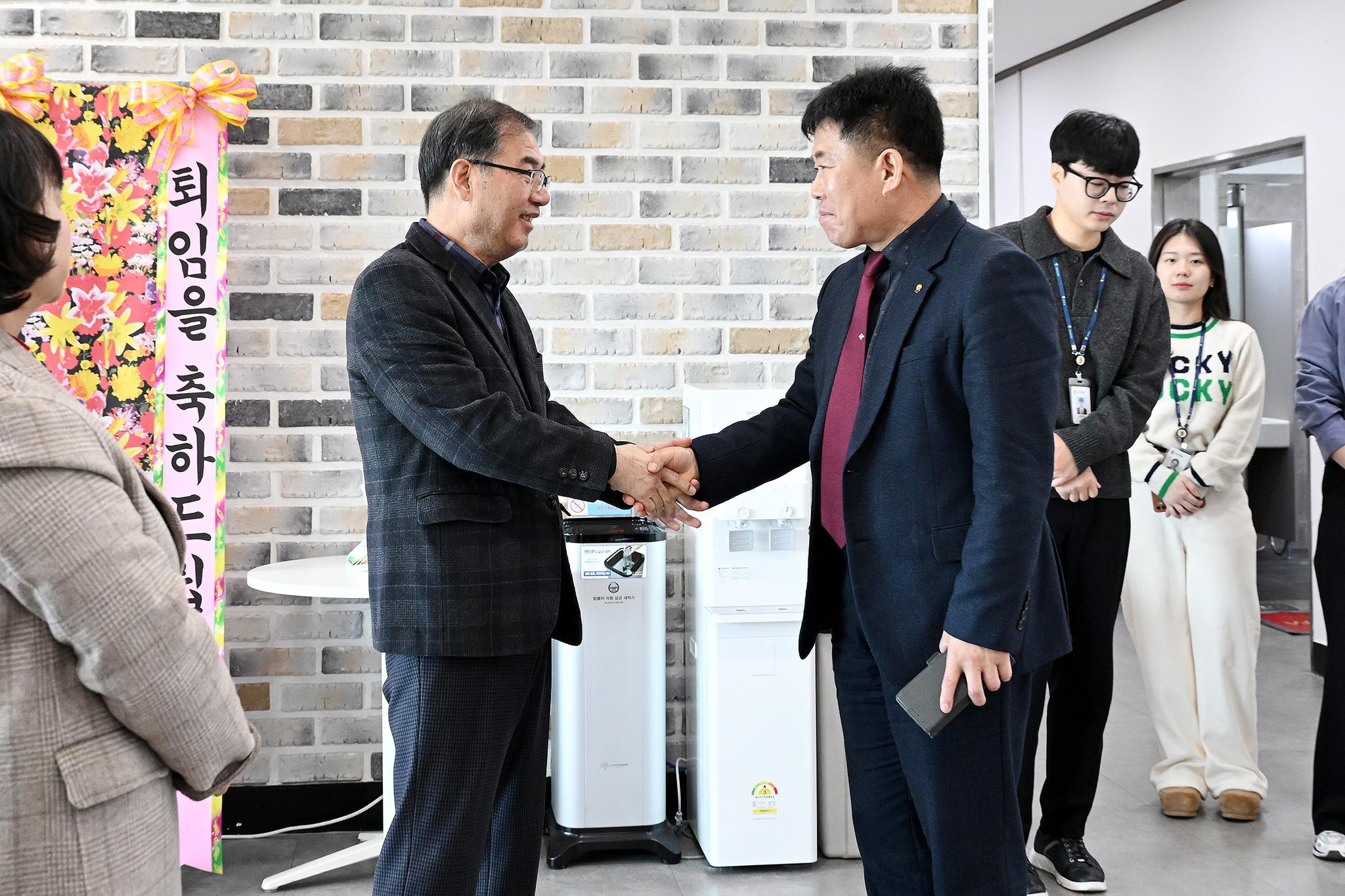 이정현 농업기술센터장 정년퇴임식