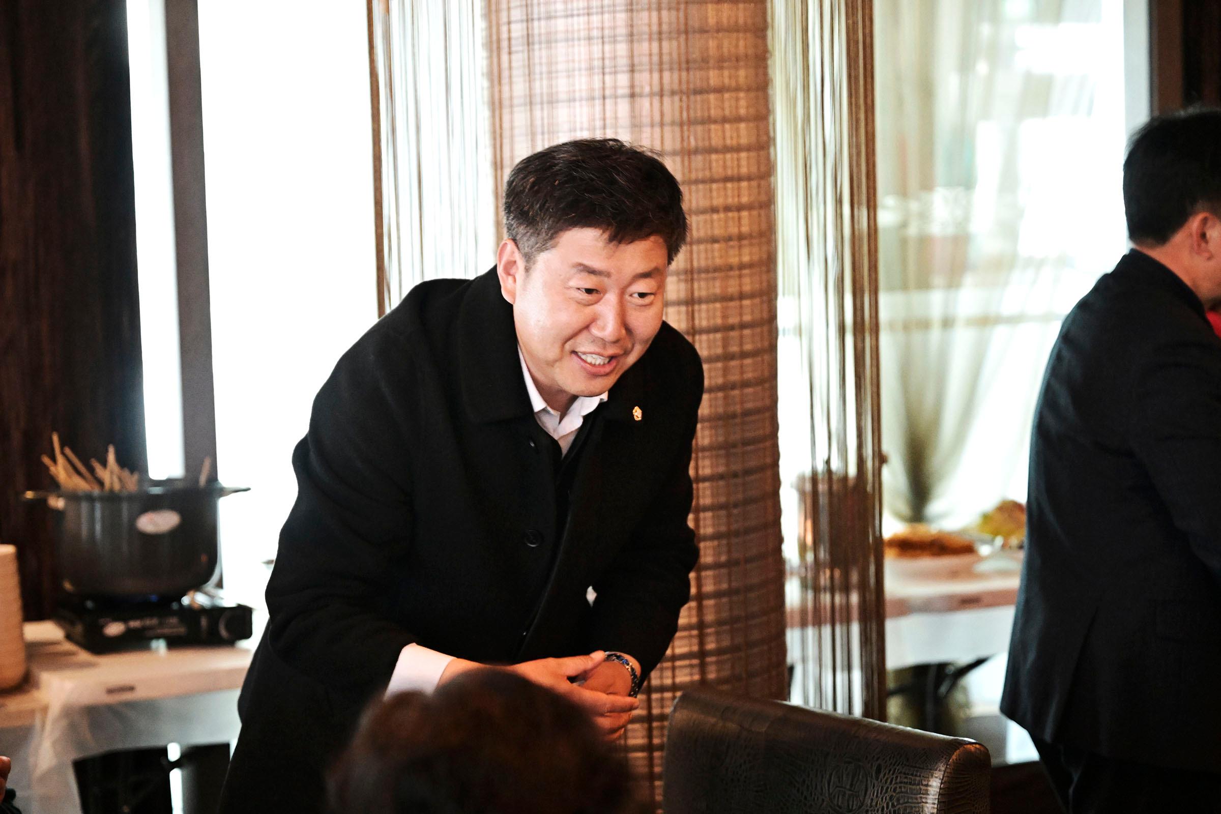 전곡 첫머리거리 골목형상점가 상인회장 이 · 취임식