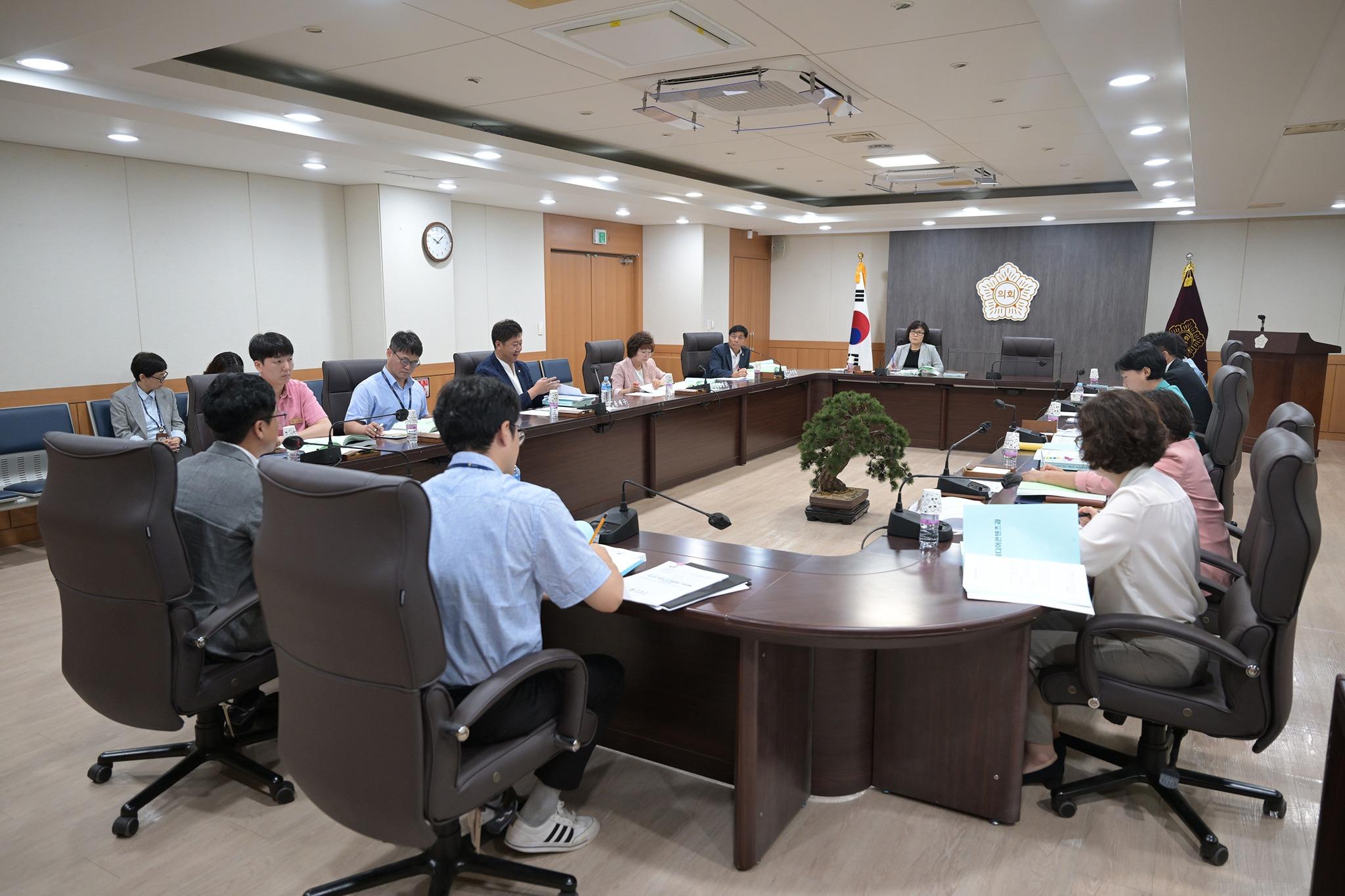 제2회 추가경정예산안 부서설명