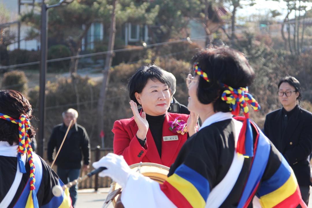 한탄강 베개용암 출렁다리 개통식